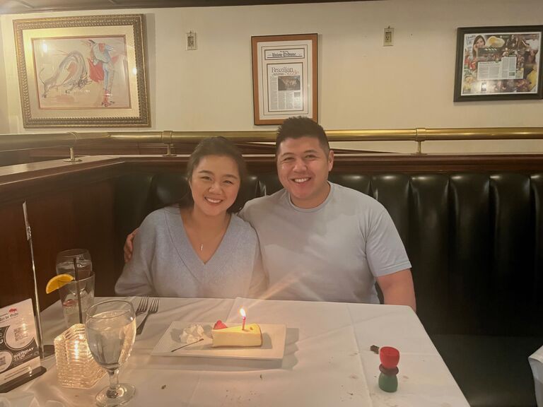 First time celebrating Yi’s birthday together.