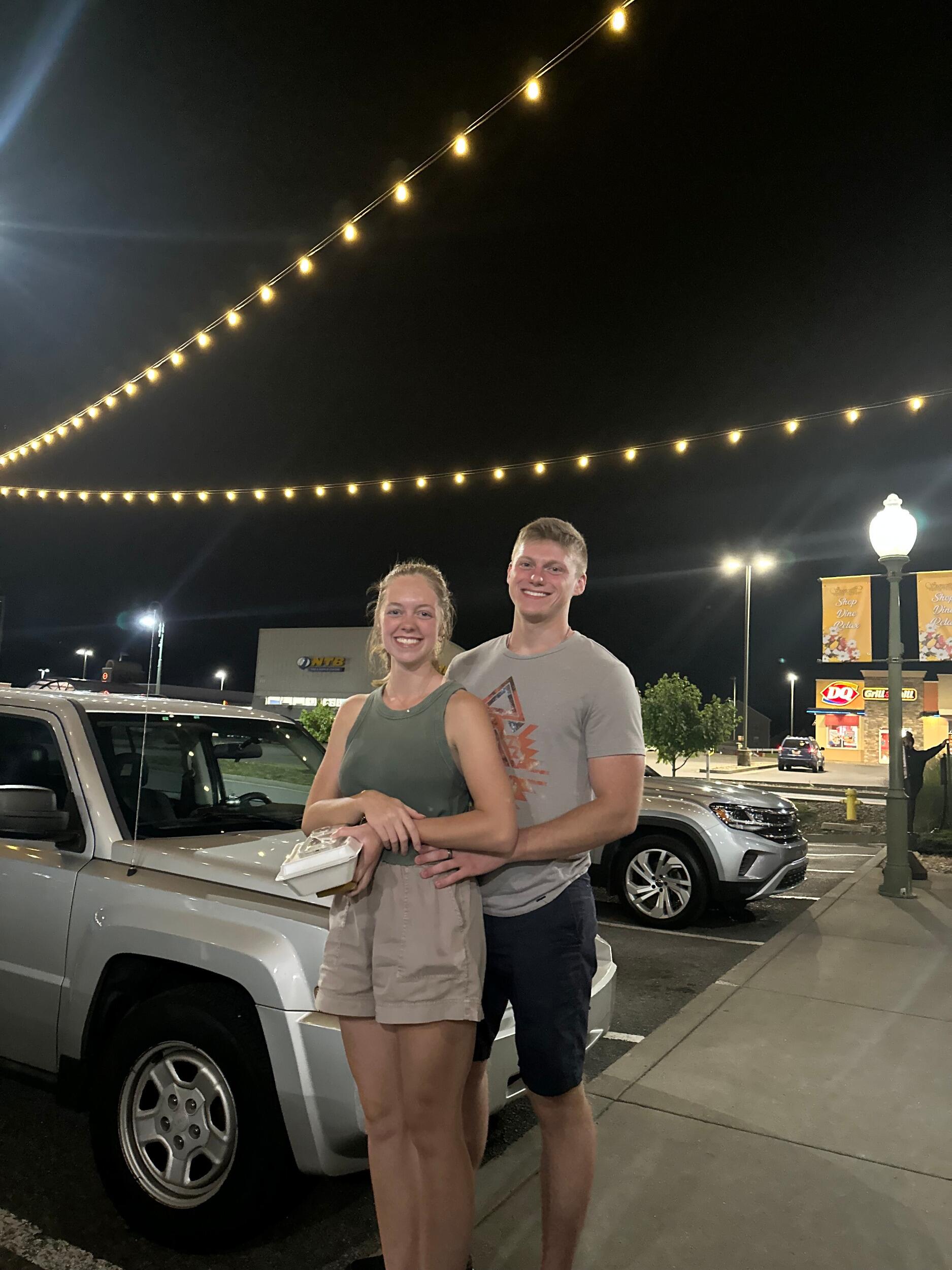 Emily surprised Silas and then went to a concert and dinner with friends and siblings!
