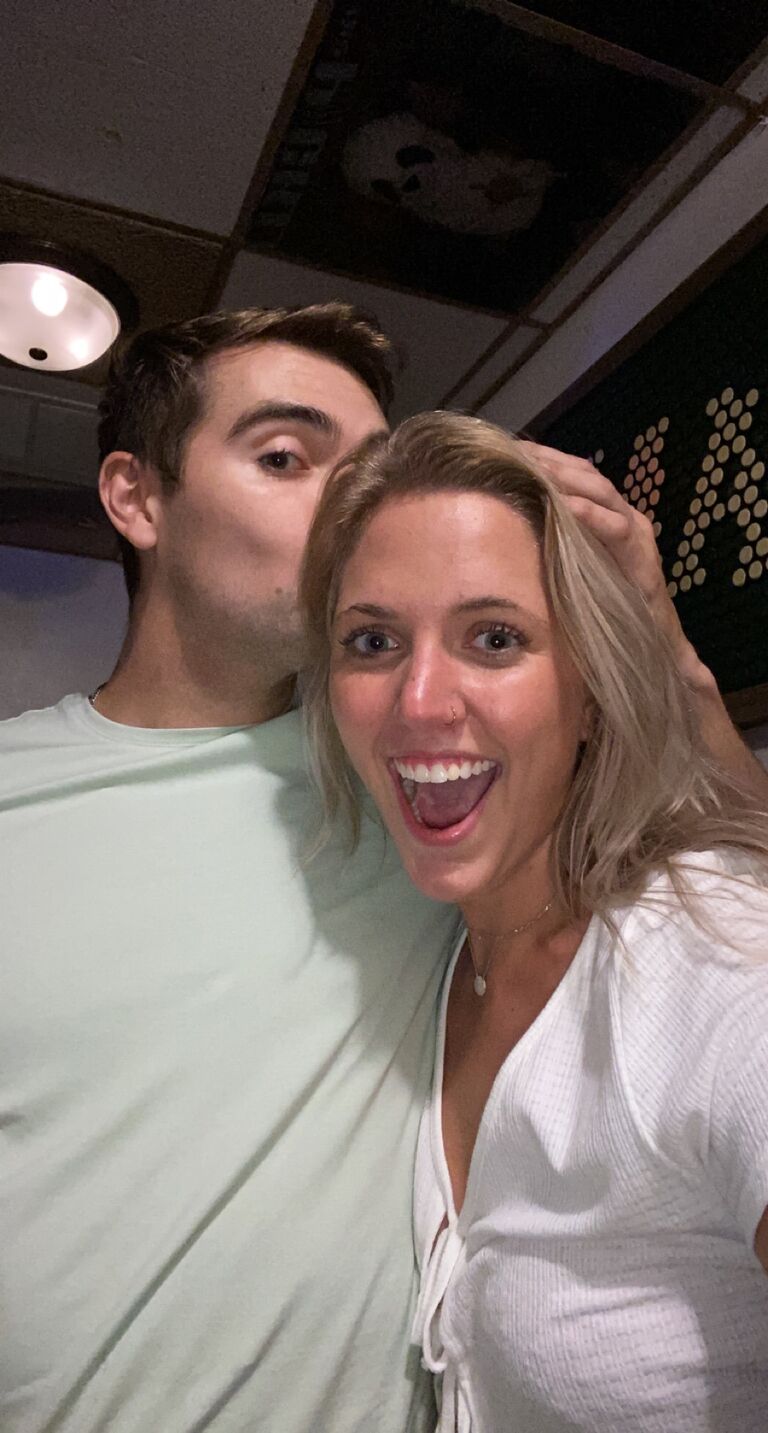 Our first picture together.