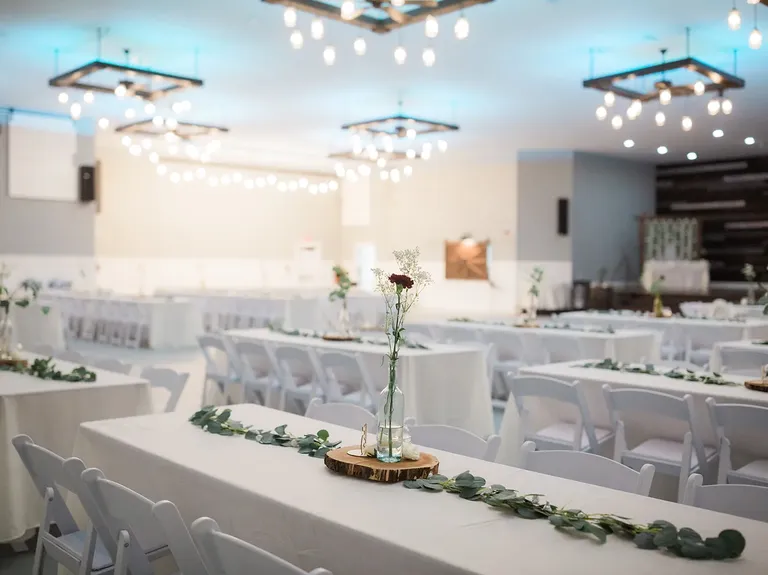 Gathering Acres Event Center winter wedding venue in Lafayette, Indiana