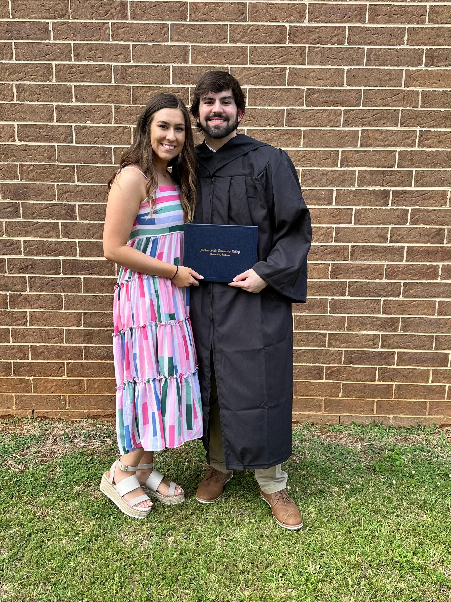 Cauy's graduation from the PTA program at Wallace State!