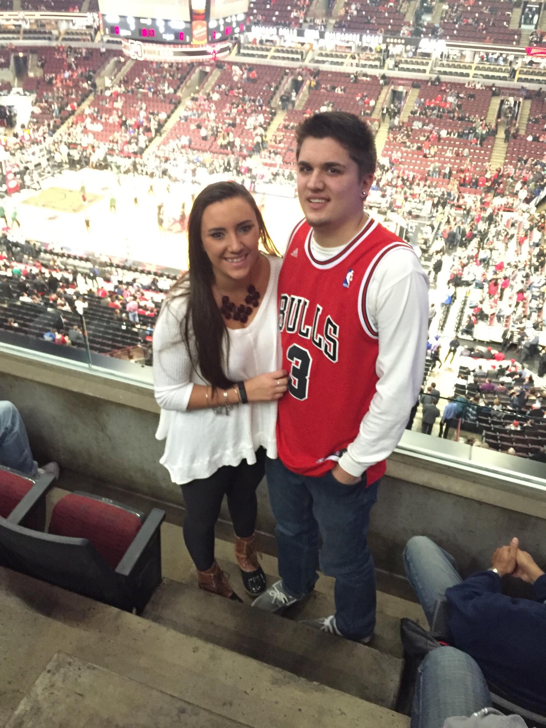 Went to Our First of Many Chicago Sports Games
