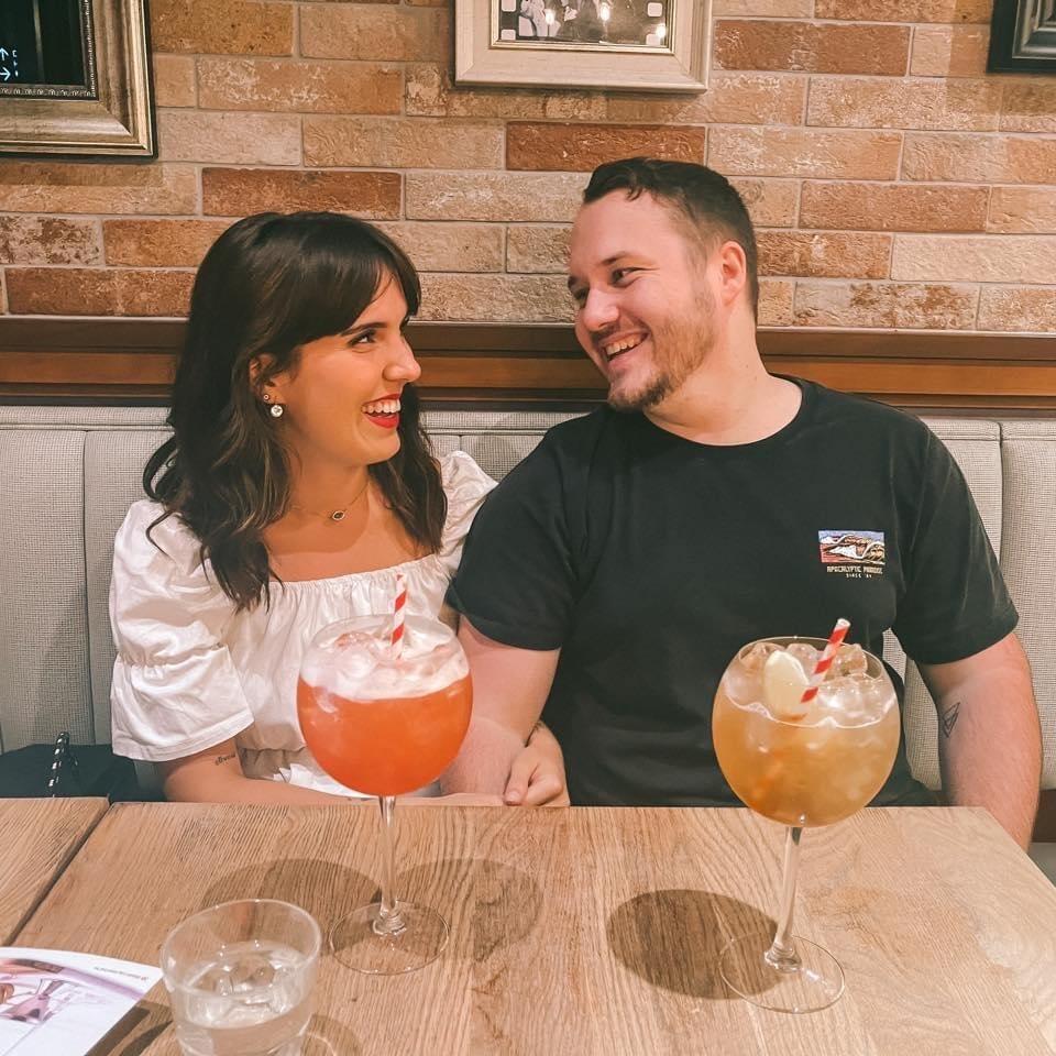 Valentine’s Day at TGIF but most importantly it was the day that Matilda quit working at Timezone!! Woohooo. Hannah will understand Matilda’s excitement here! Ben had been very supportive and supplied lots of fishbowl cocktails to celebrate!