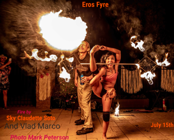 Sky & Vlad Of Eros Fyre - Fire Dancer - New York City, NY - Hero Main