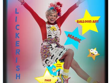 Lickerish the Clown - Clown - Delray Beach, FL - Hero Main