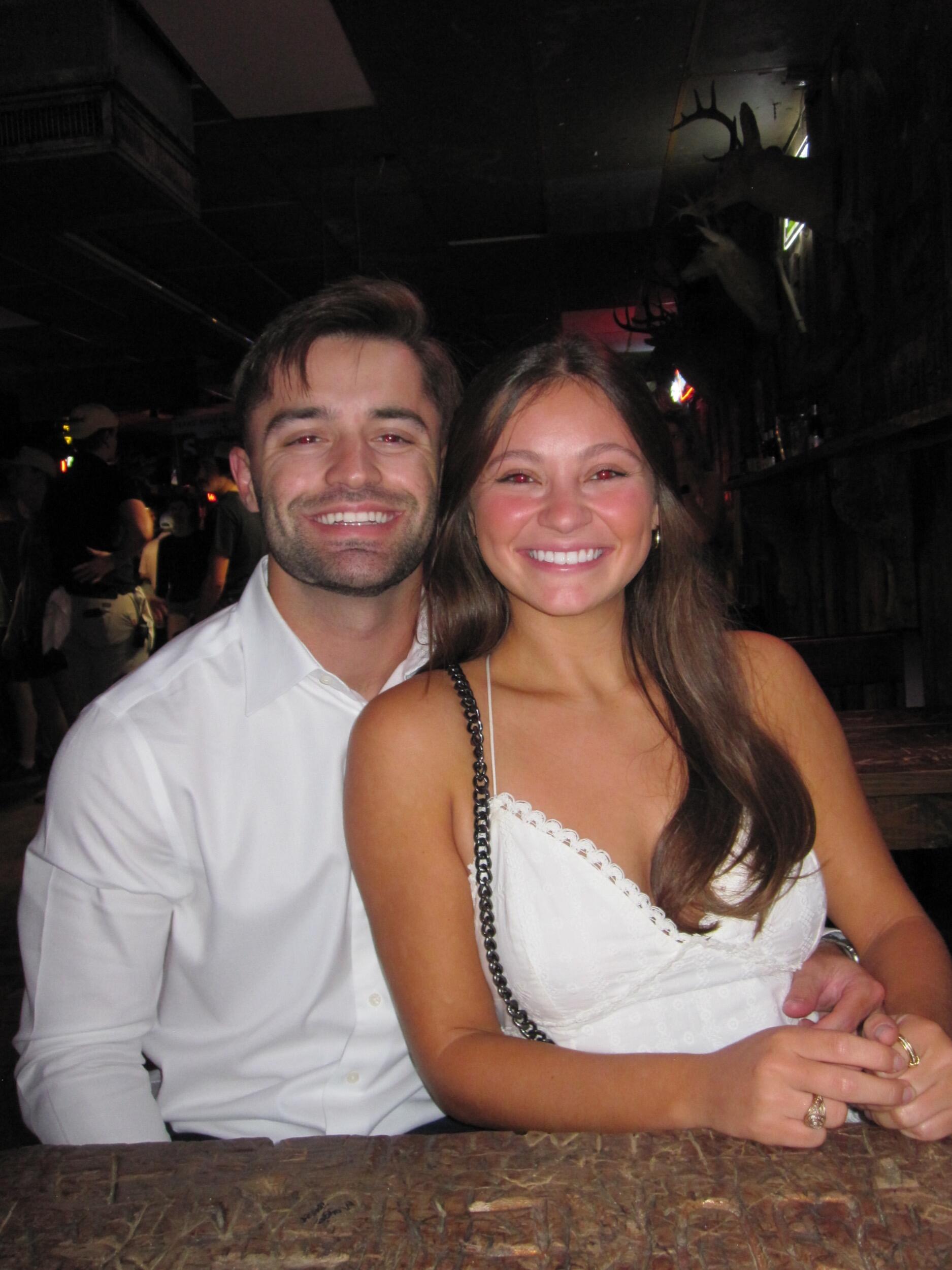 Last college date party together!