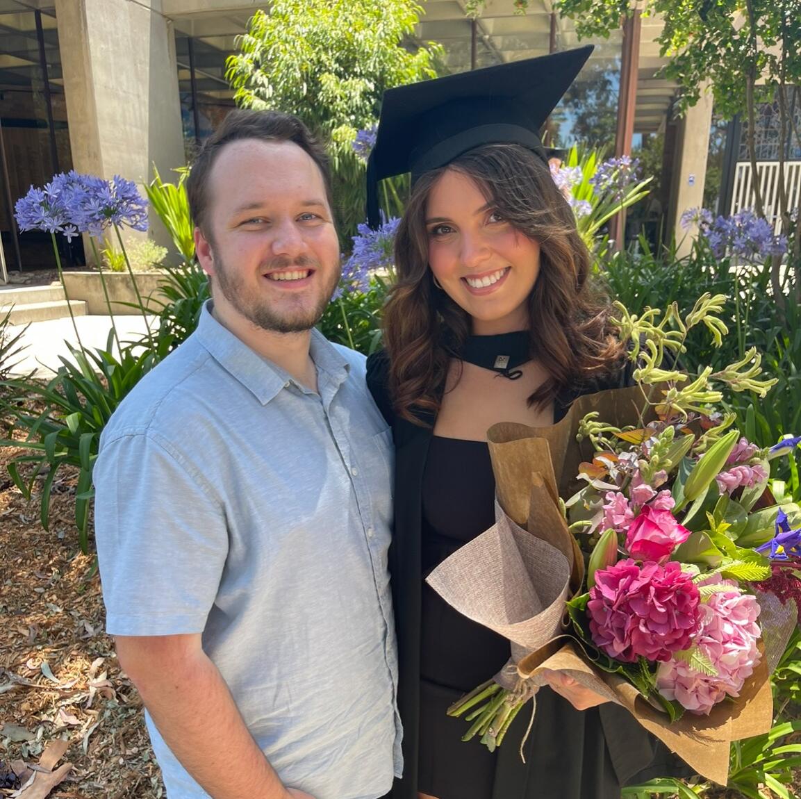 Matilda finally graduates, with Honours mind you! Next it was Ben’s turn!! 