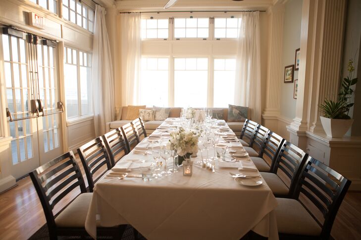 Intimate Dining Table Beach House Restaurant