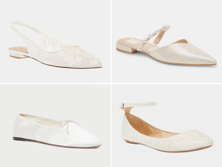 The Best Wedding Flats for the Bride, Bridesmaids & Guests