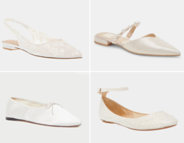 Wedding flats for the bride