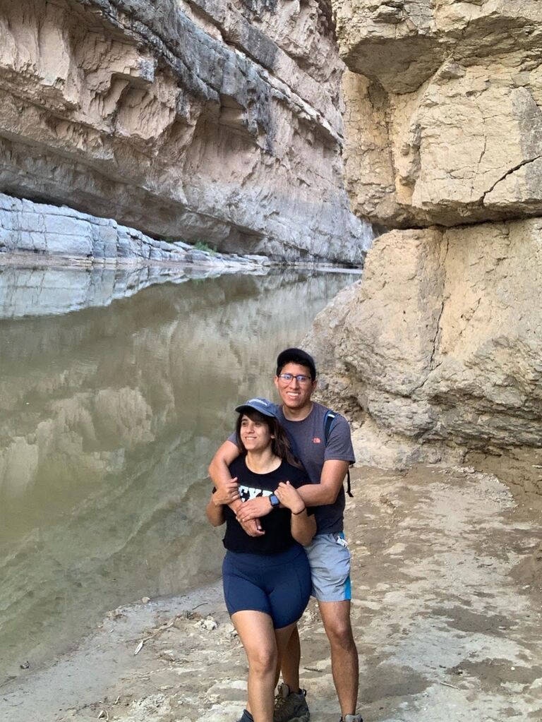 Their other favorite hobby is hiking and camping. Big Bend was one of their favorite spots.  _________________________________ Su otro pasatiempo favorito es el senderismo y la acampada. Big Bend era uno de sus lugares favoritos.
