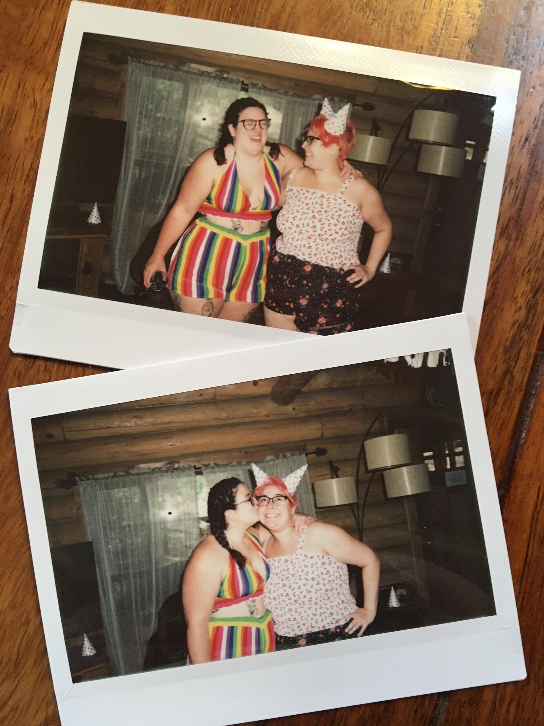 Simone and Ada celebrated their birthdays in Idyllwild. Ada's birthday is exactly 1 week before Simone's birthday in June