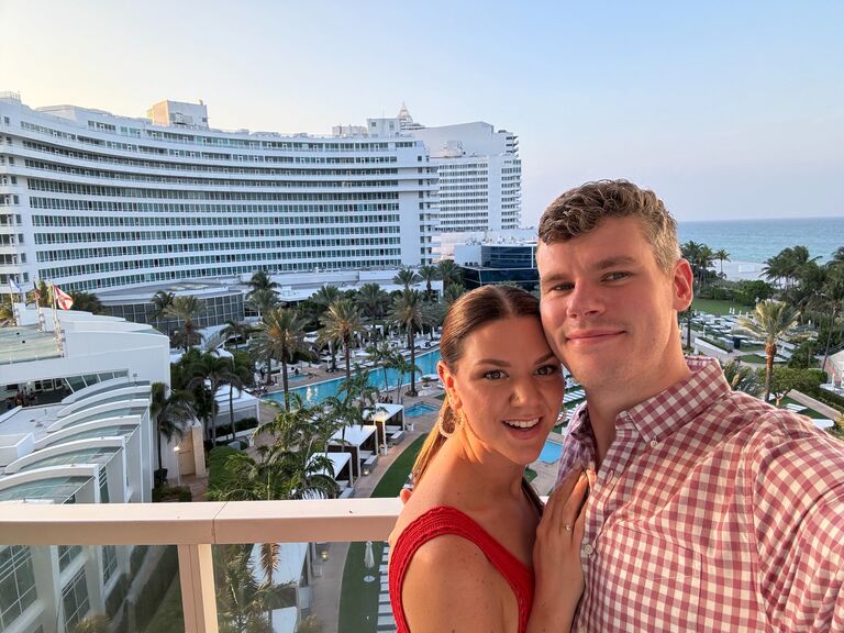 Evan's 30th birthday in Miami, Florida.