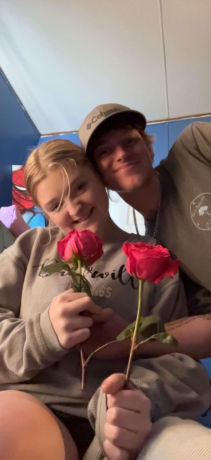 Our very first Valentine’s Day together!❤️