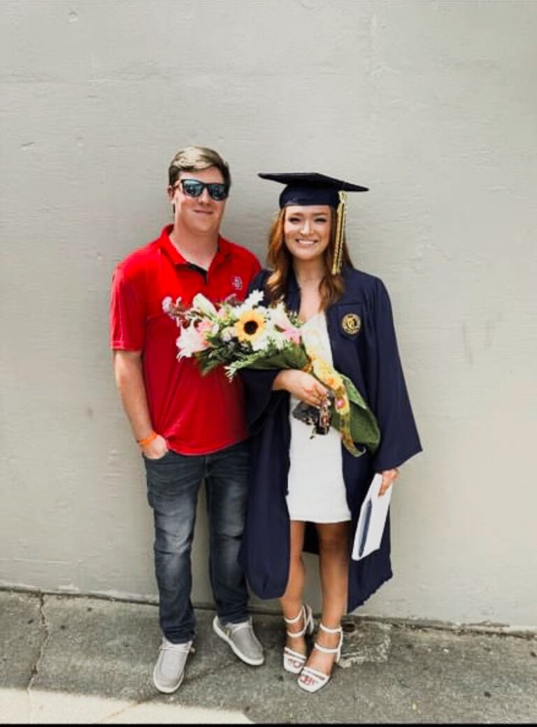 Watching Kylee graduate from college!
