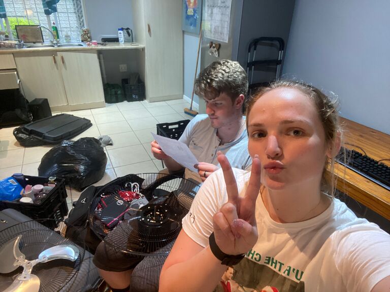 First time moving in together