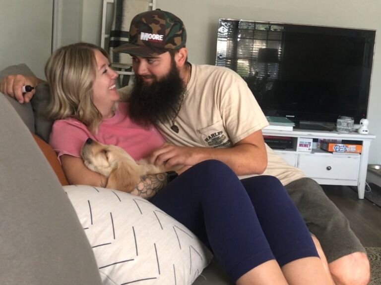Porter came home!