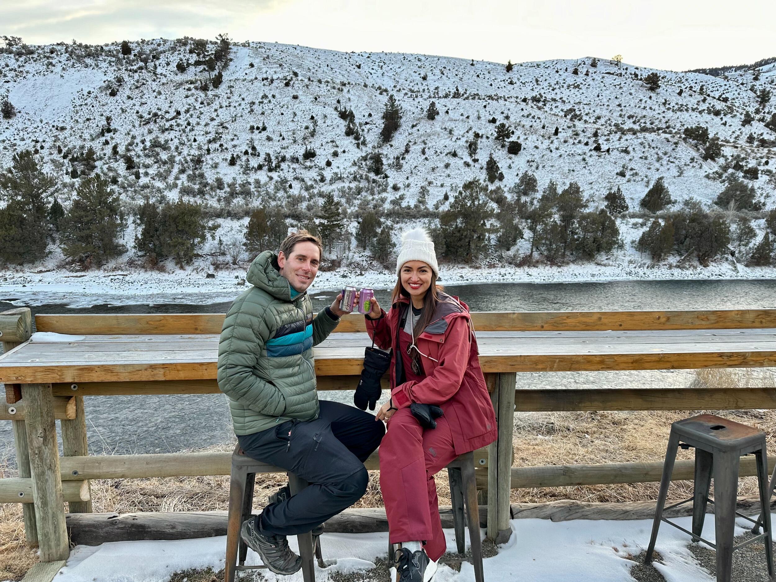 Yellowstone in winter!