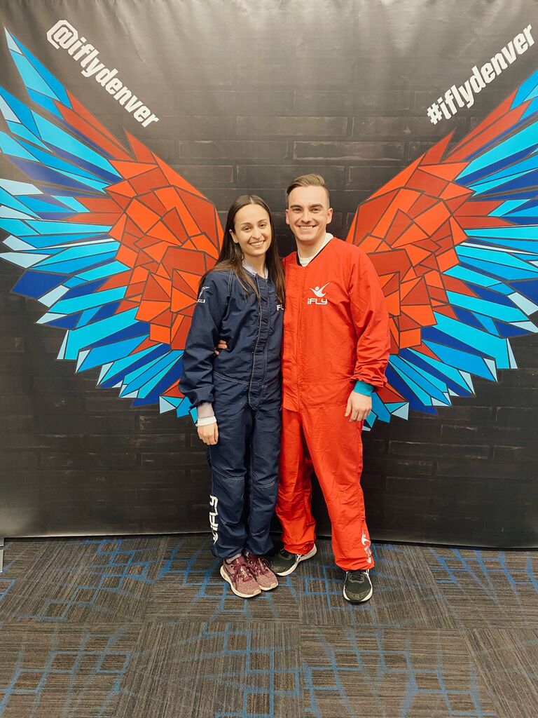 Indoor skydiving 