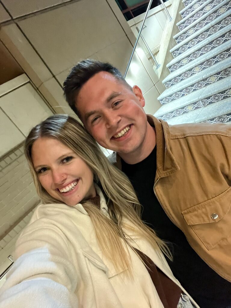 On one of the earlier dates, we went together Coopers Hawk off the plaza for wine tasting, and after walking around the block I told her I loved her. She blamed the wine, but I knew it was for real.