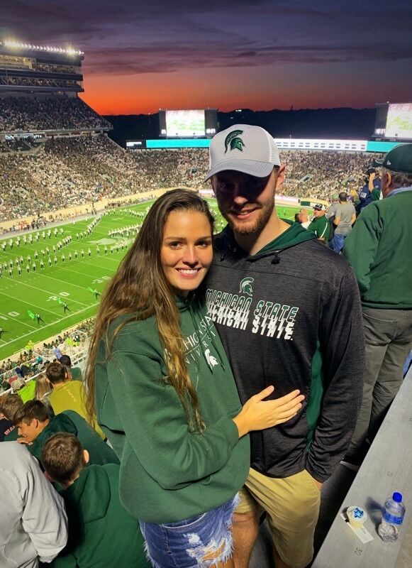 Alex moves to Michigan State University to pursue her Master's Degree. 