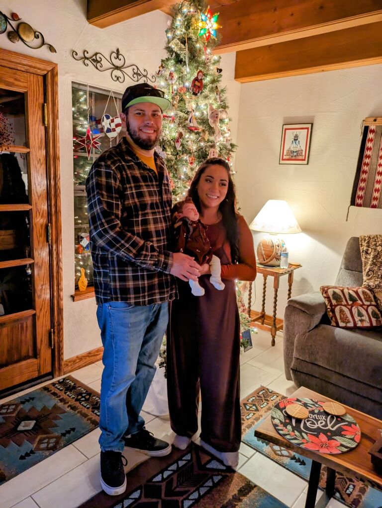 First Thanksgiving as a family