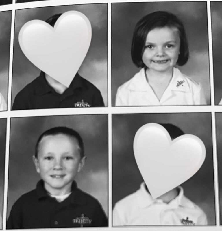We went to elementary school together for the next four years until the Quinns moved to Parsons, TN. However, we don't particularly remember us being friends...