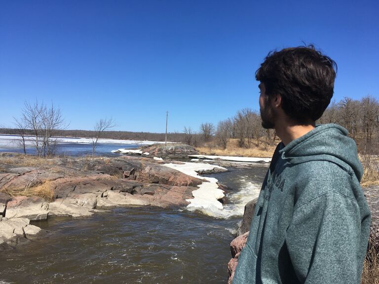Quick trip to the Pinawa Dam for Nat's birthday weekend. 