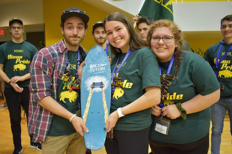Our first photo together! We went to St Louis for a Residence Hall Association conference 