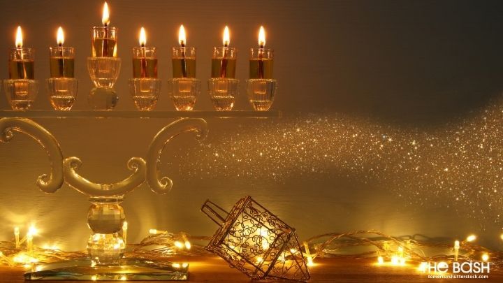 Hanukkah Holiday Zoom Background