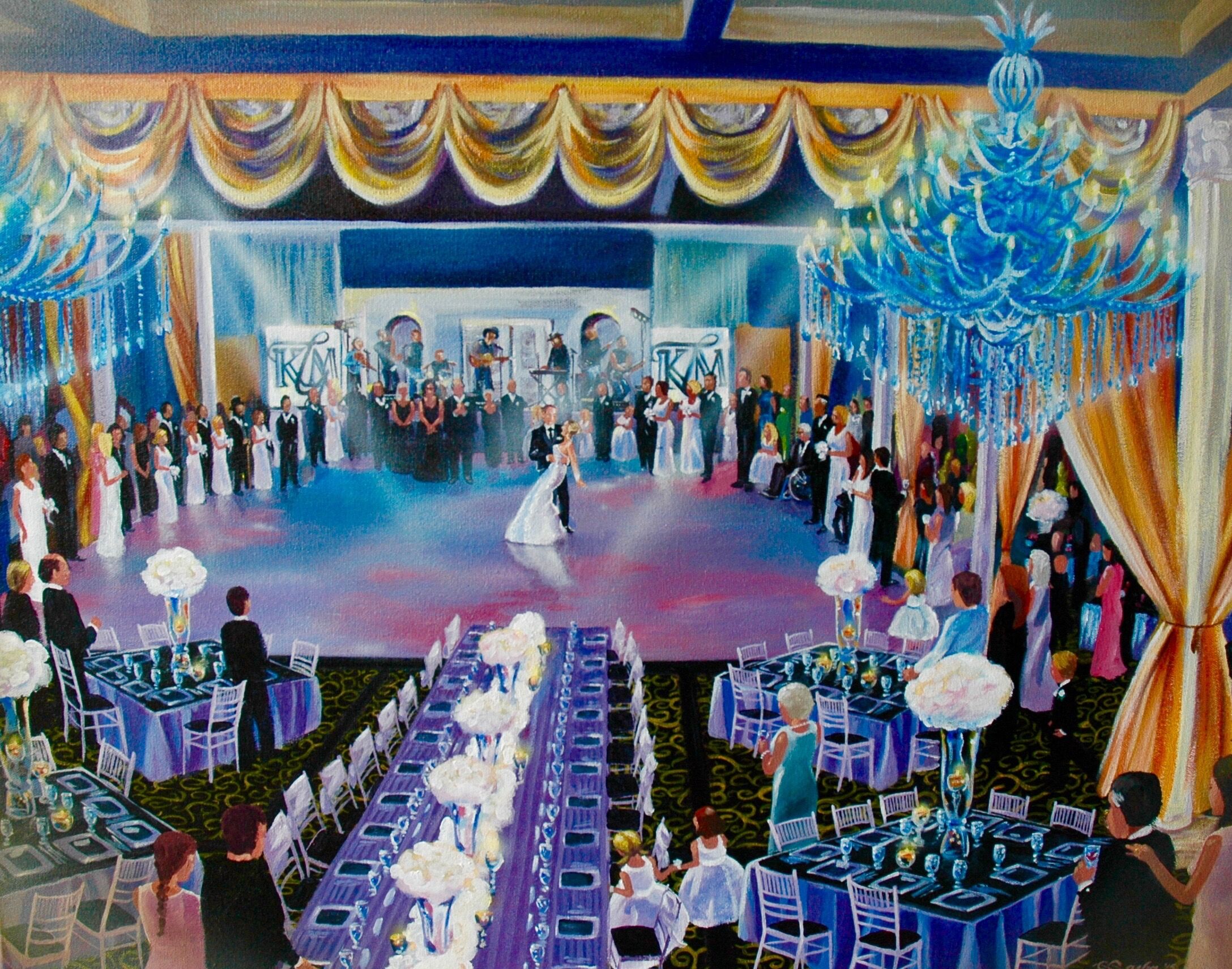 Live Event Paintings by Pasha | Ensembles & Soloists - Houston, TX