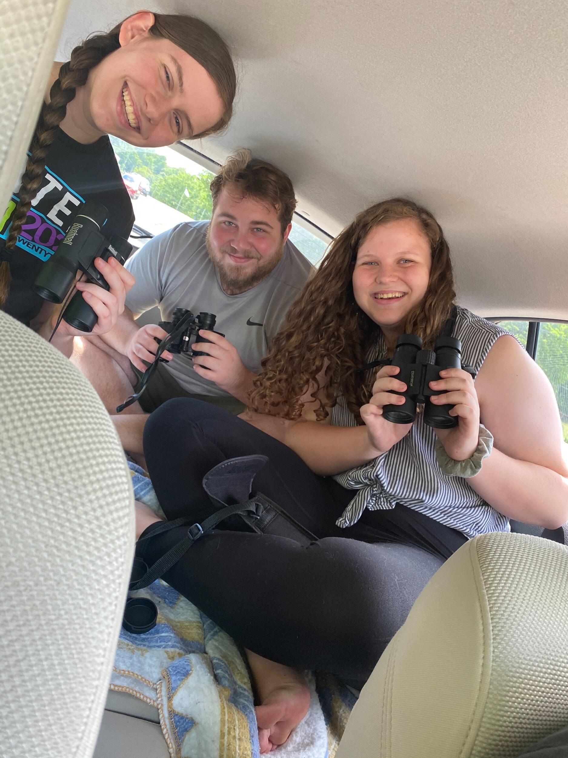 Got to go on different kinds of adventures together at the start of the pandemic like this drive through the zoo!
