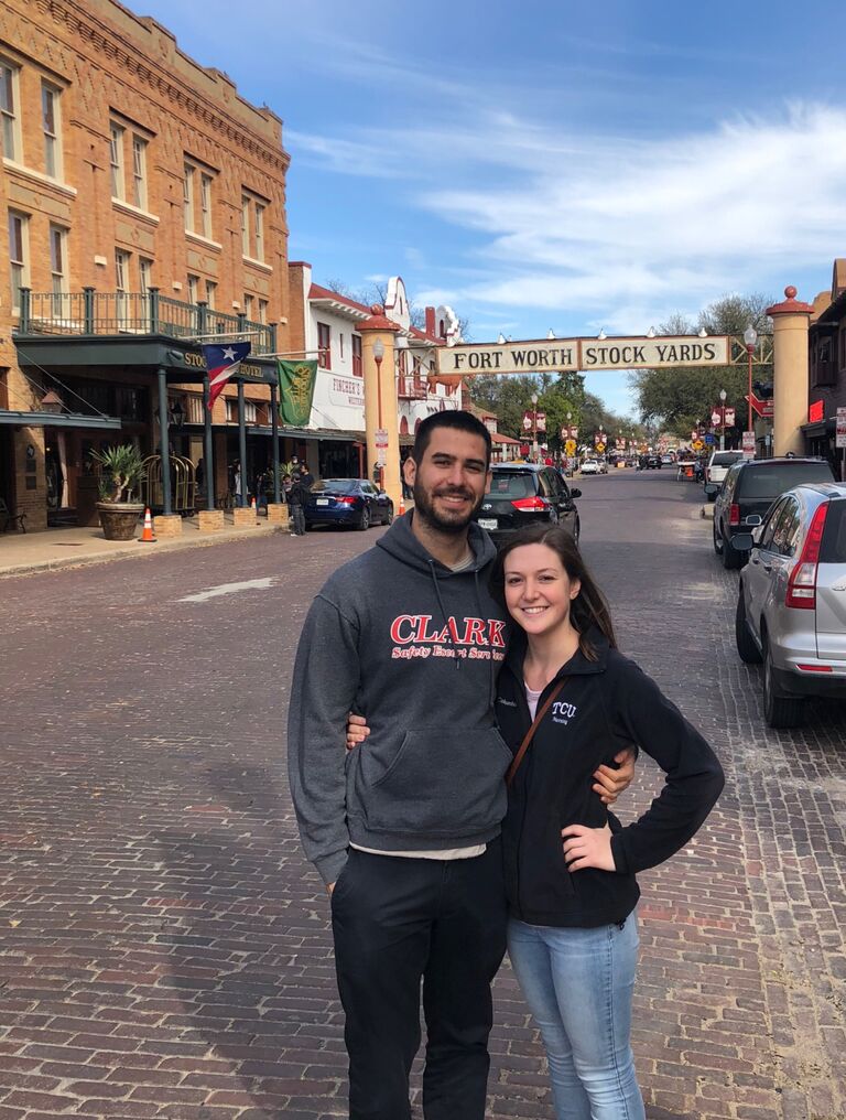 We met on New Year's Eve 2018 through a mutual friend. First-dates quickly turned into dating long-distance between Denver, CO and Fort Worth, TX. 