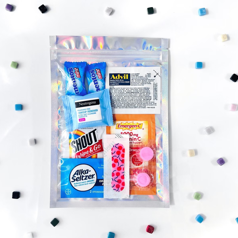 How to Give Wedding Hangover Kits as Party Favors