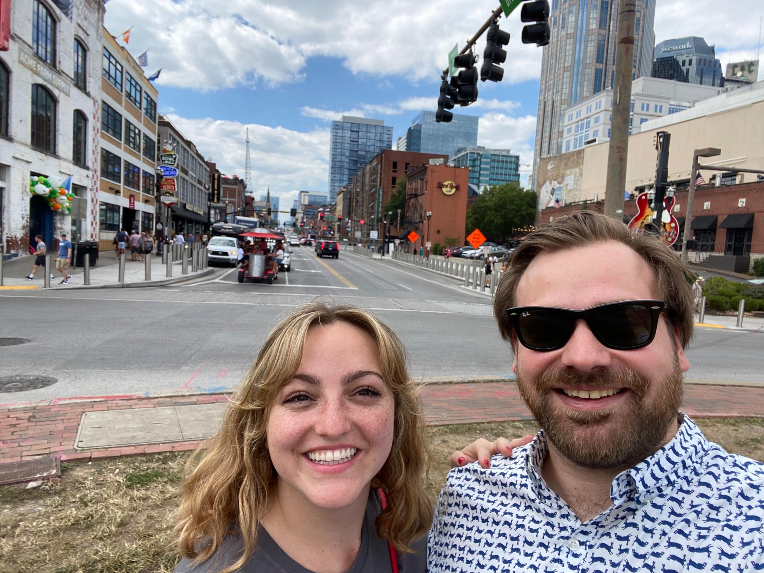 Celebrating Avery's 30th birthday in Nashville