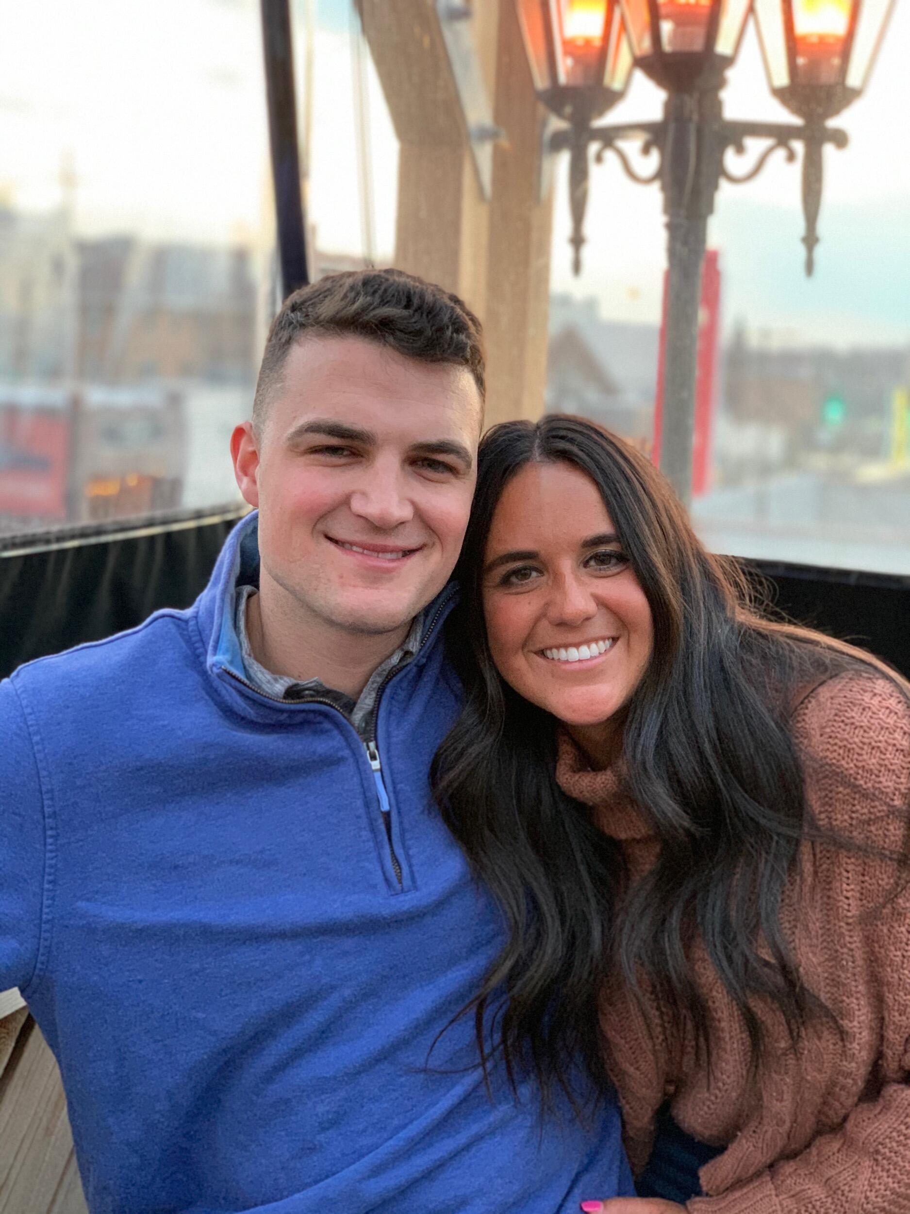 We met through mutual friends, Brad and Alaina, who happened to be dating and introduced us!