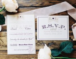 Rustic RSVP suite
