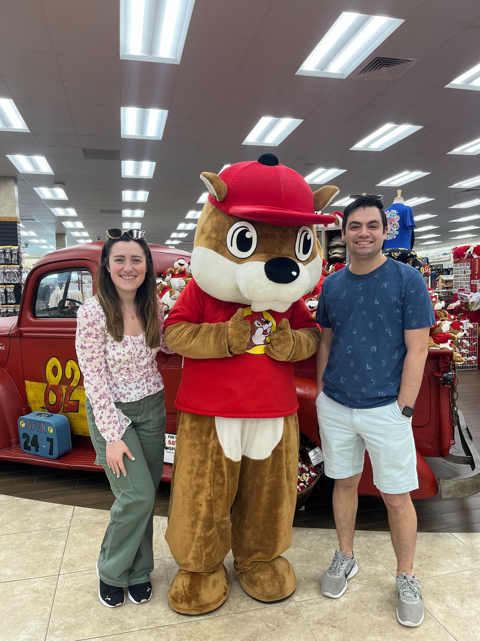 We got to meet the legend himself at Buc-ee's in Florida