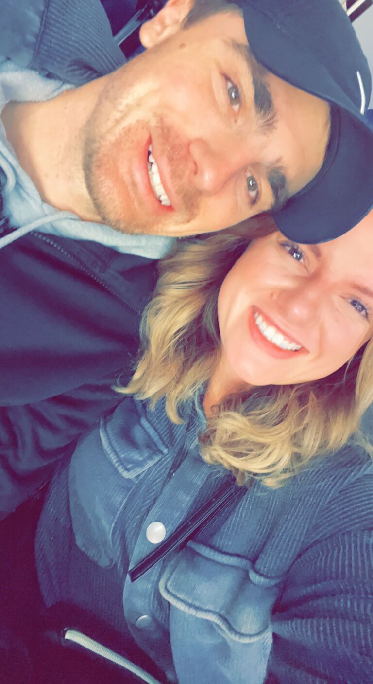 We were introduce by a mutual friend in November 2021 at our favorite place, Frickers. We went on our first date to a Walleye game that night and have been inseparable ever since. 