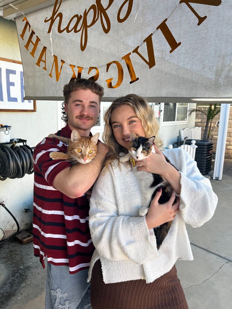 First Thanksgiving as a "family" of four