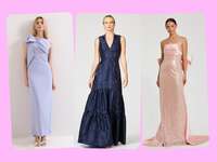 Three modern mother-of-the bride dress options