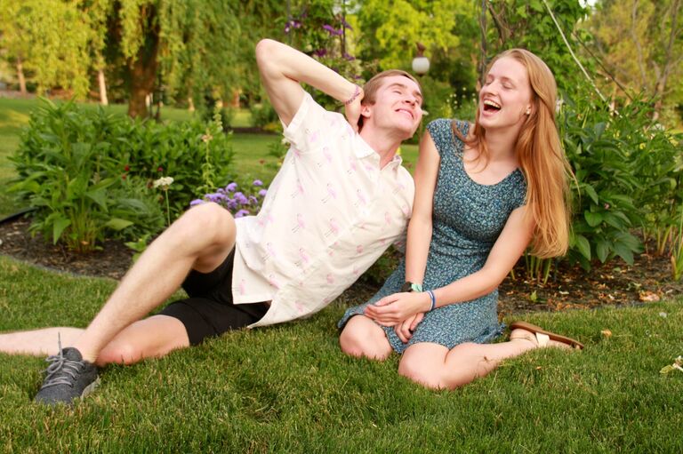 A photoshoot for Austen's 21st birthday - taken by his Mother in his old backyard in Grand Blanc, MI. 