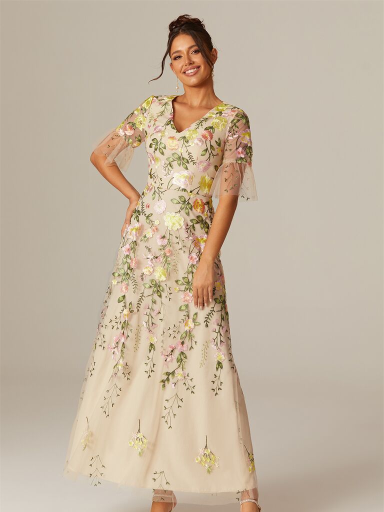 Dresses for 50th anniversary vow renewal best sale