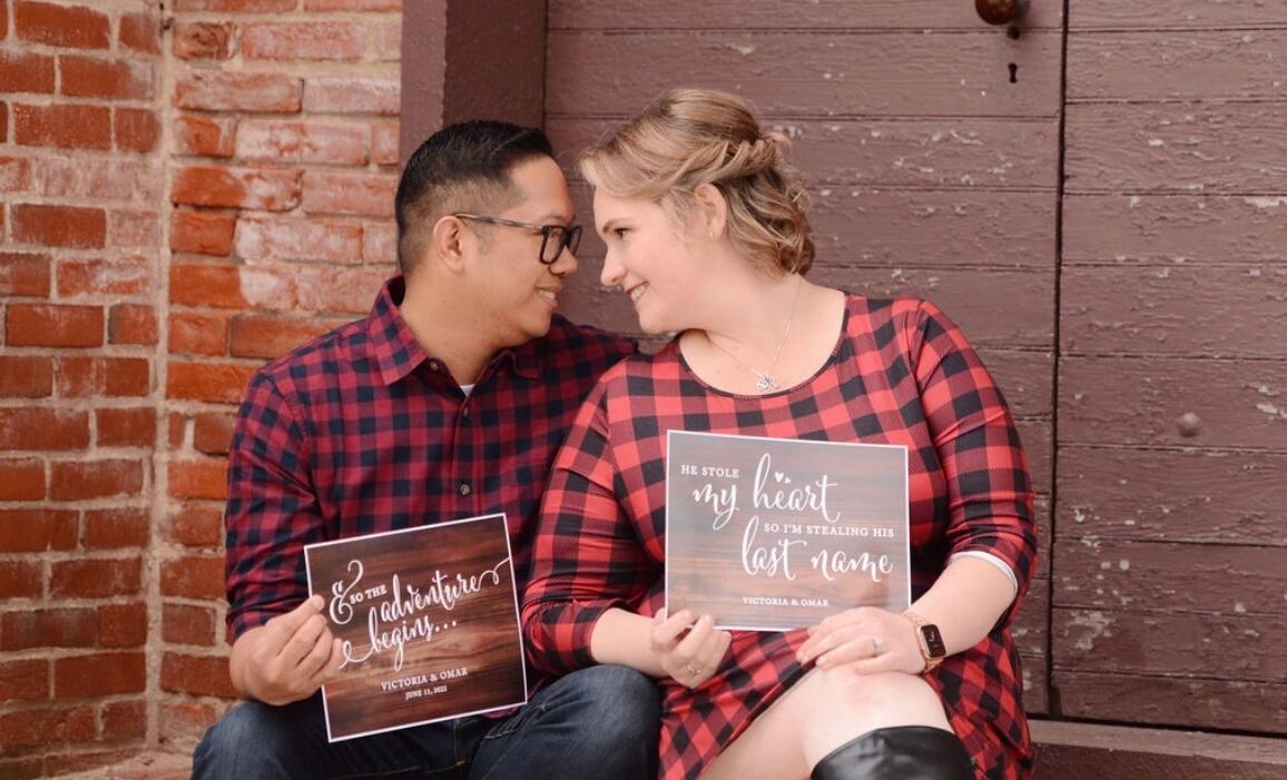 Our engagement photos kick off the wedding planning!