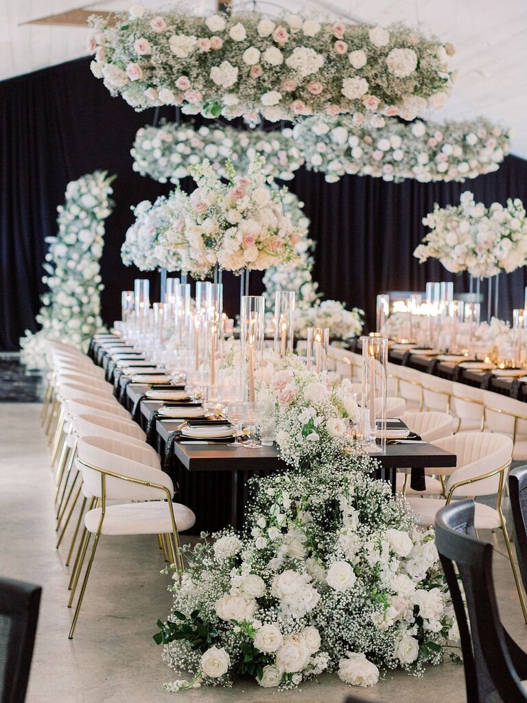 Full white floral overload