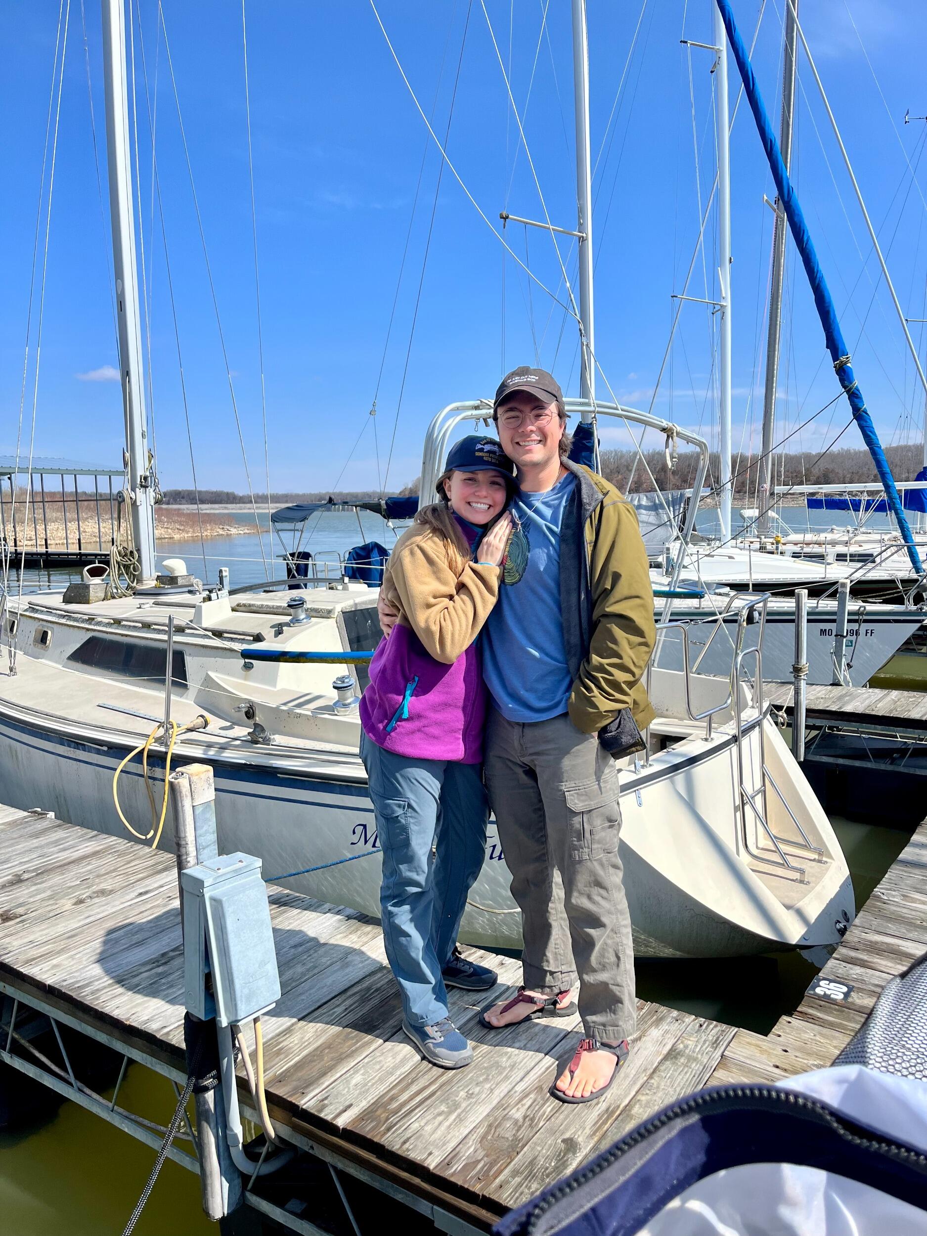 Hometown date pt.2 in St. Louis. Sailing and family time with the Bonds.