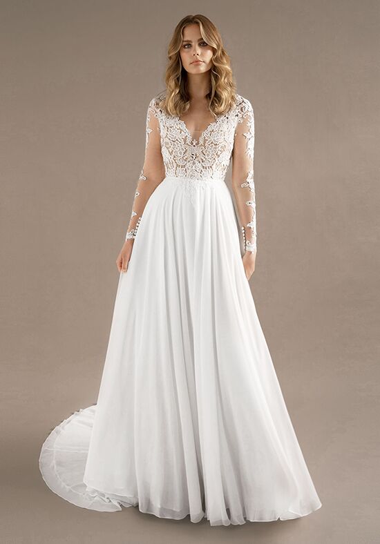 Substantially mesh charging AW Bridal AW Jolie Wedding Dress Wedding Dress | The Knot