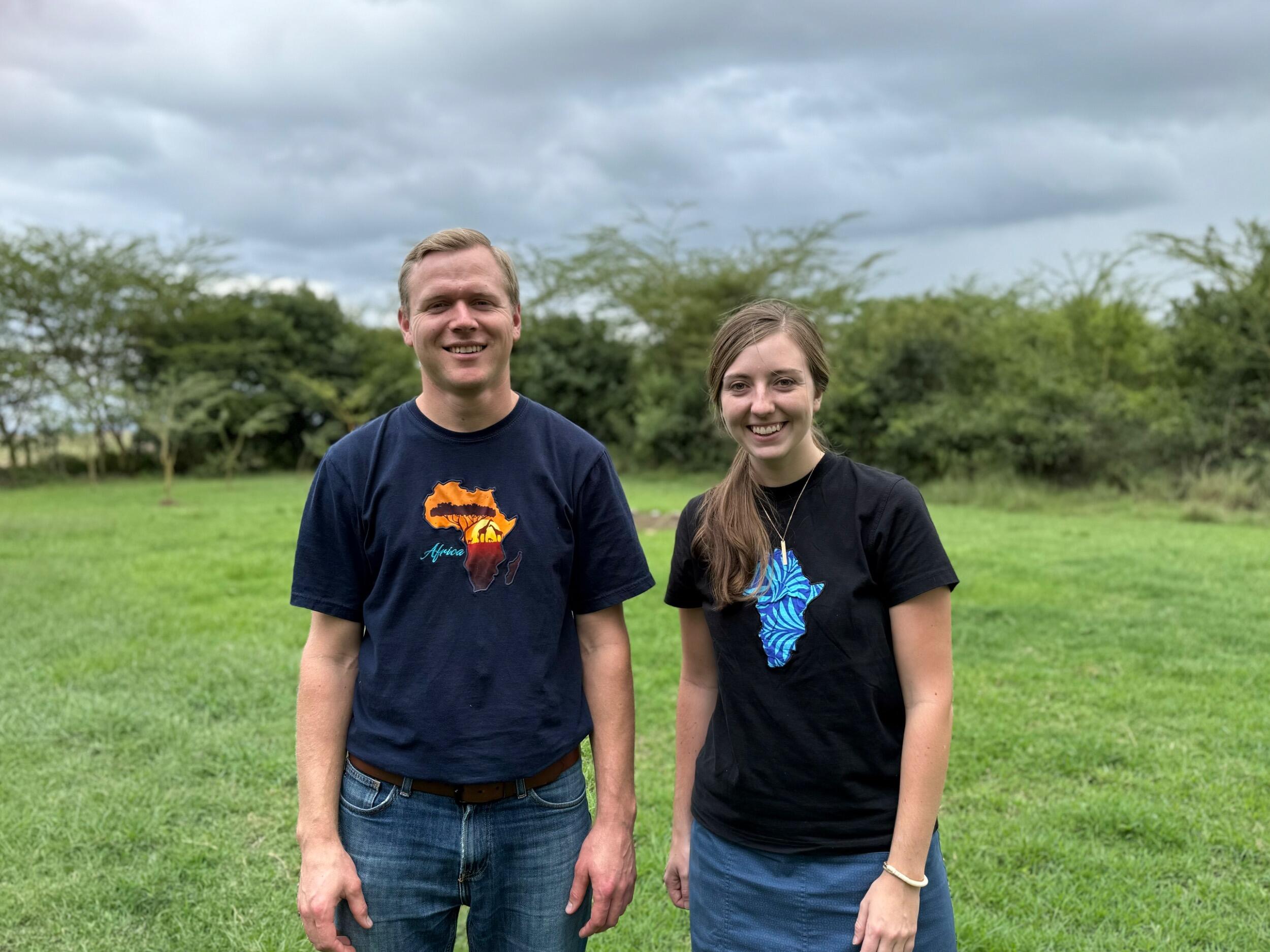 A highlight of our courtship was being in Kenya together in November.