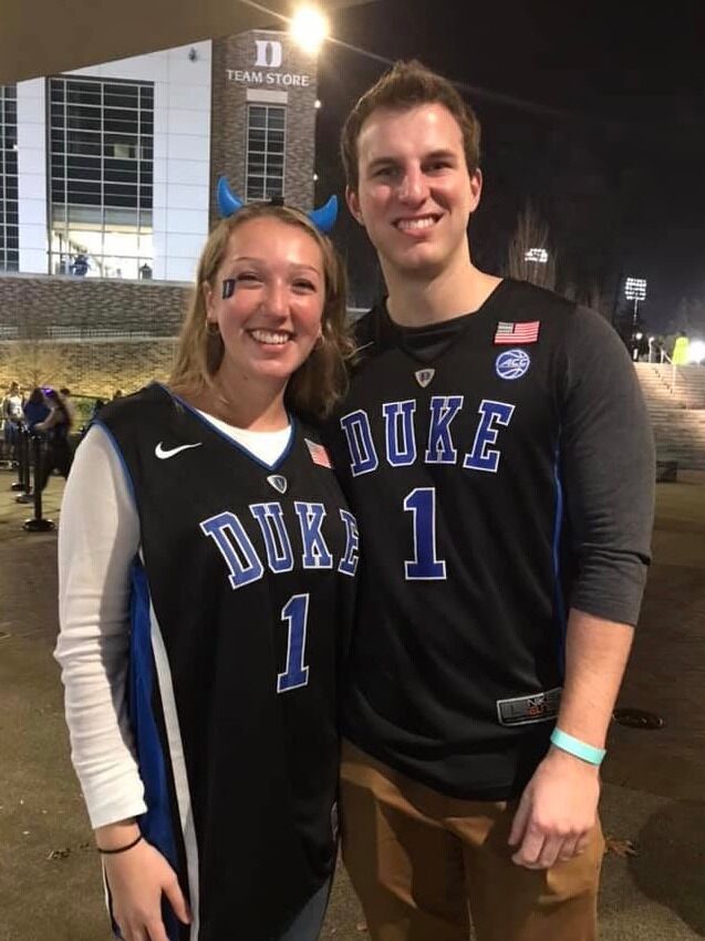 Michael and Stef met at Duke University where they were both pursuing a doctorate of physical therapy. Some may find this relationship to be quite studious, while others will rumor that they met at a bar with a mechanical bull and an active dance floor.