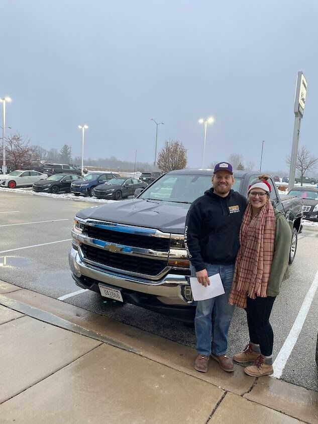 Made our first big purchase together.
